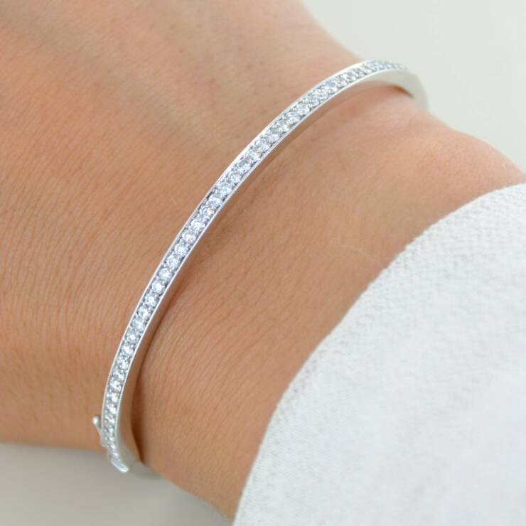 Jonc diamants