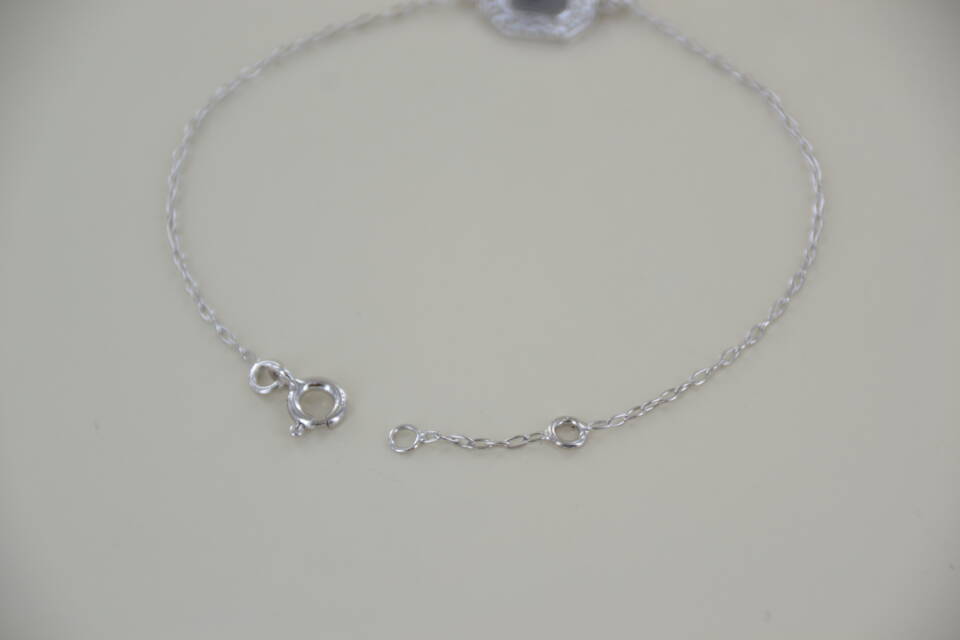 Bracelet motif octogonale et diamants – Image 3