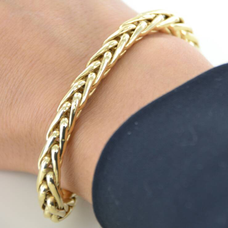 Bracelet maille palmier