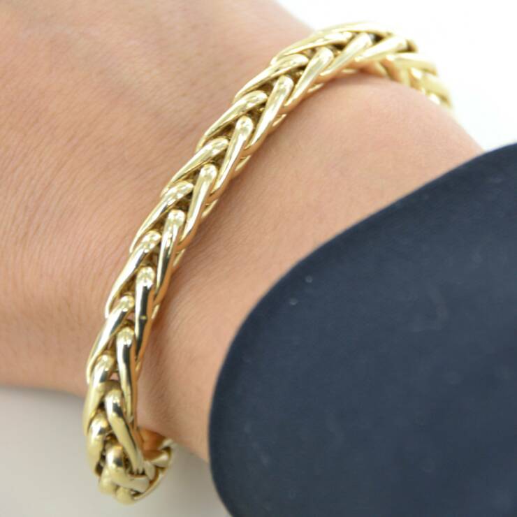 Bracelet maille palmier