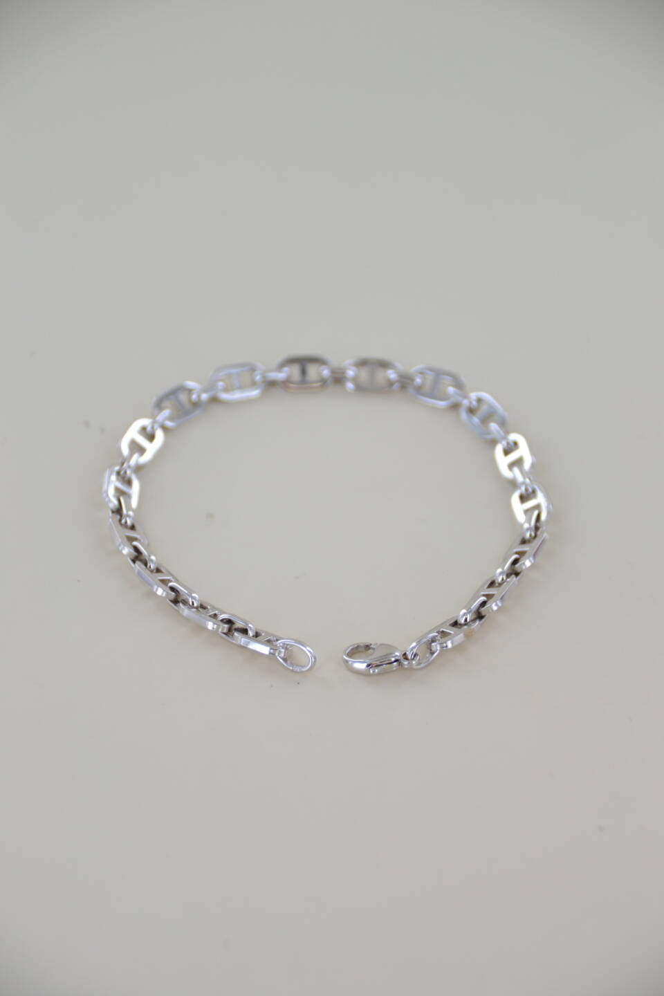 Bracelet maille marine plate – Image 2