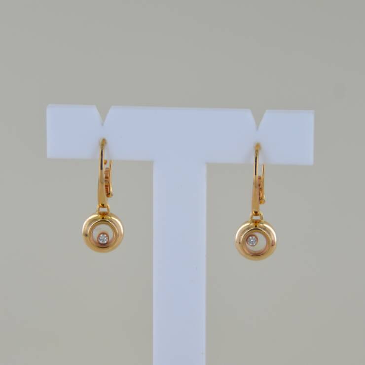 Boucles d'oreilles CHOPARD dormeuses