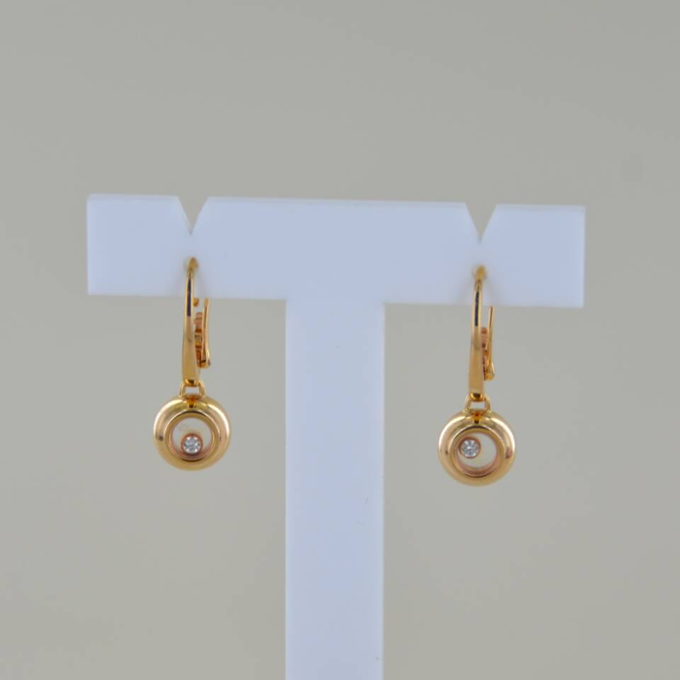 Boucles d'oreilles CHOPARD dormeuses