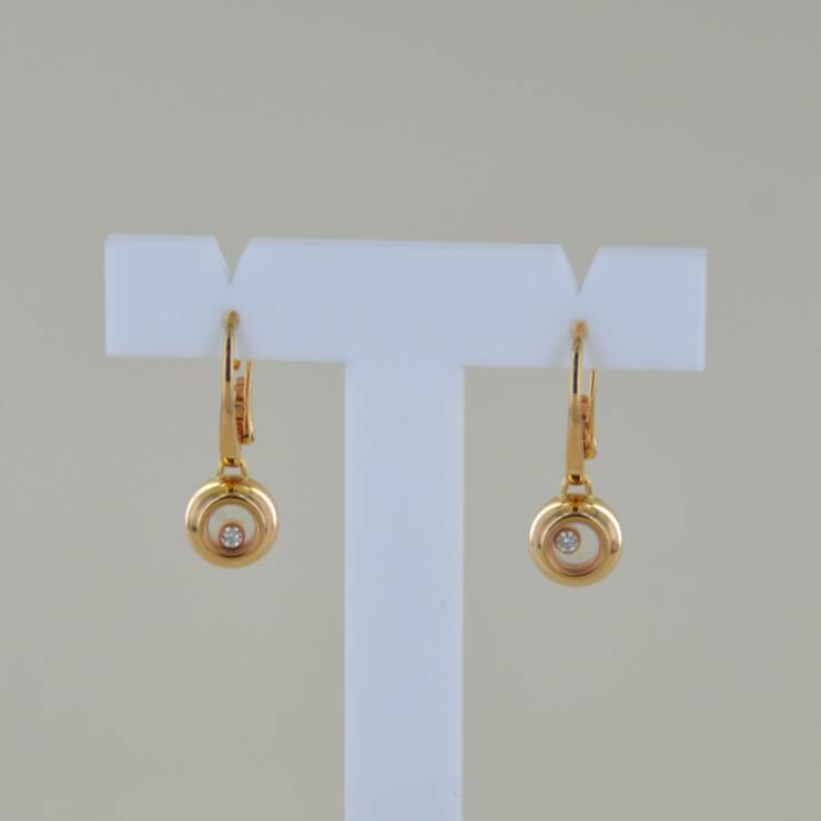 Boucles d'oreilles CHOPARD dormeuses